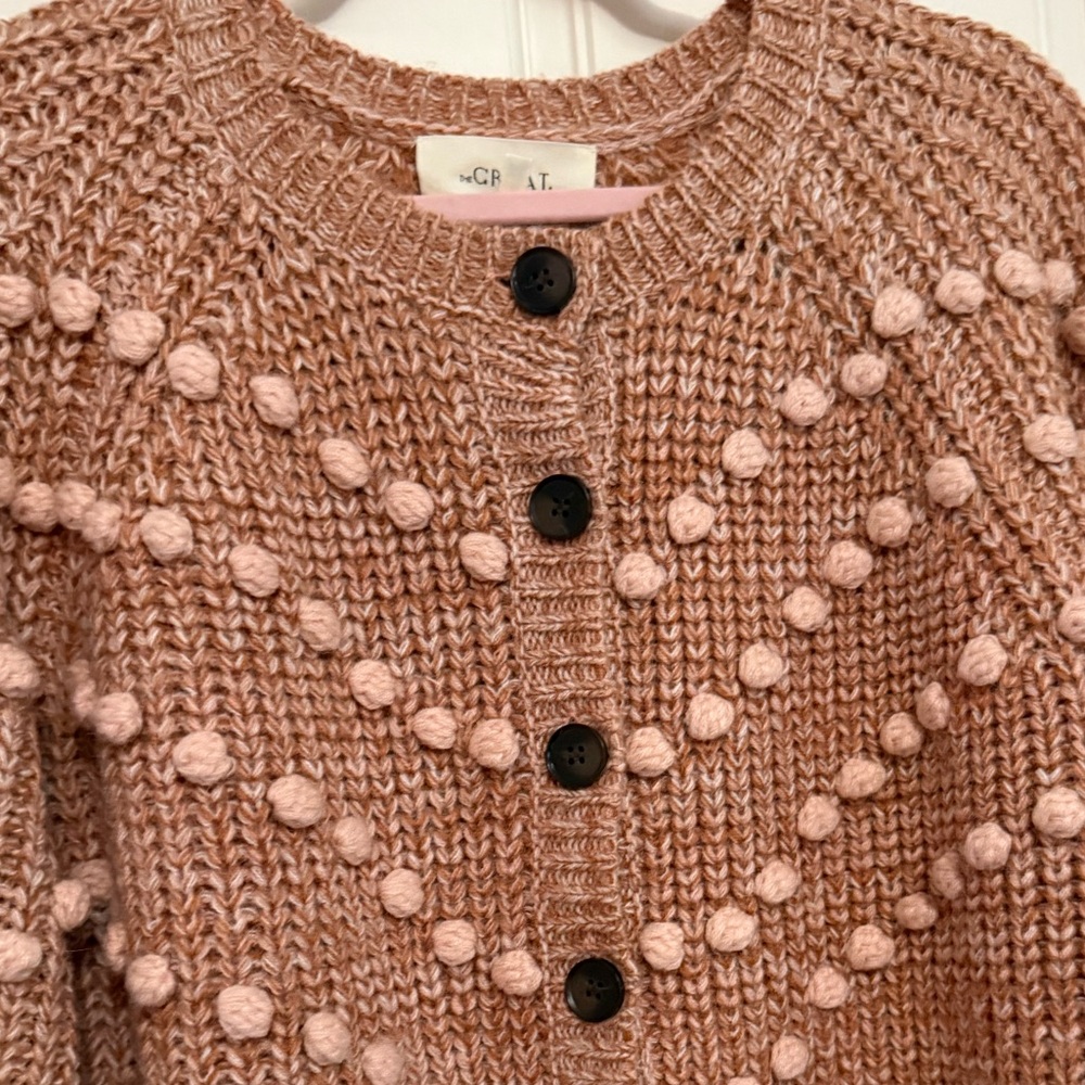 THE GREAT Beautiful Rose Cardigan - Picture 2 of 5